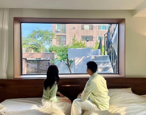 Quiet and peaceful emotional accommodation & party room 'Seha_1F'