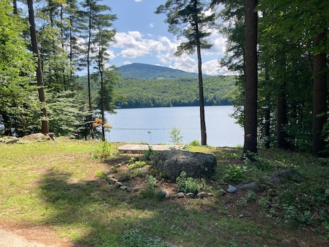 Where the Mountain Meets the Lake