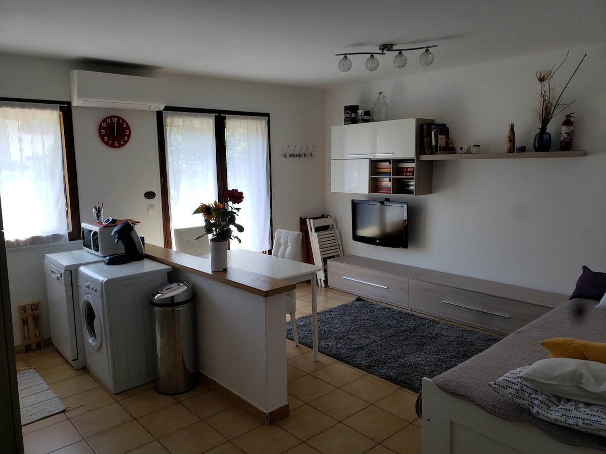 Top performing Airbnb: Guesthouse newly refurbished 40m² in Décines Charpieu