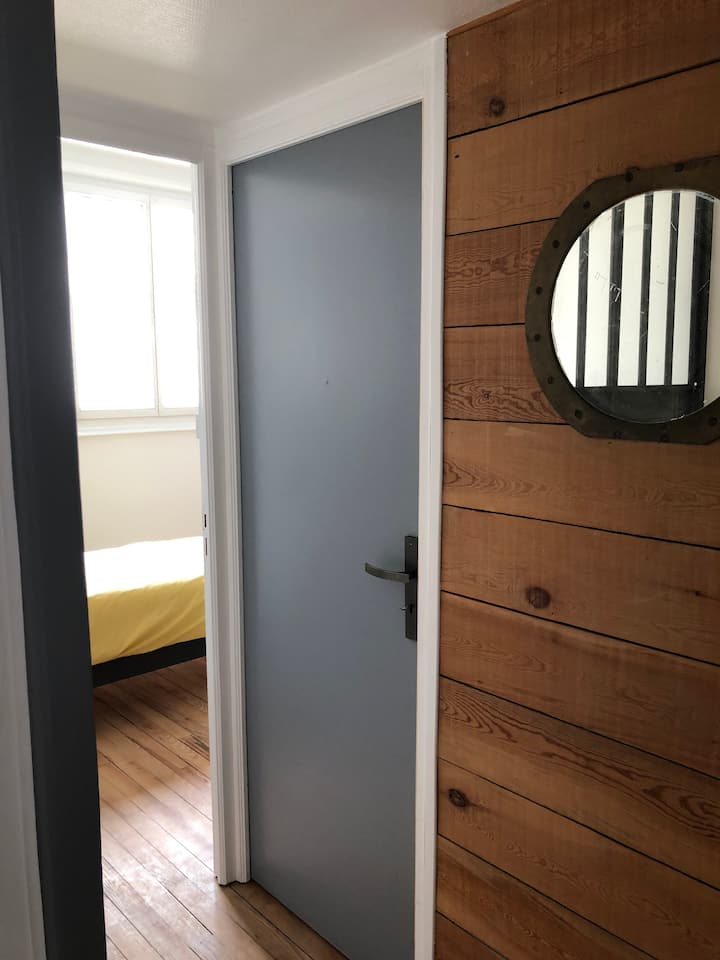 Acceso a la segunda habitación 