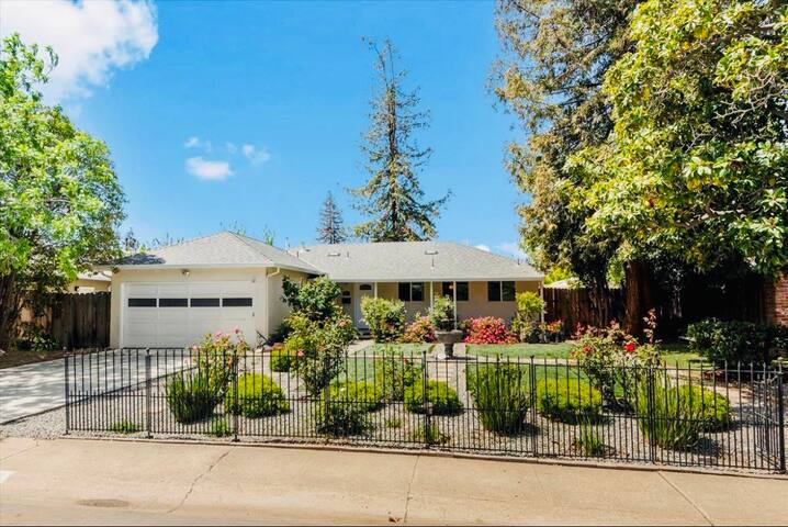 Luxury Home on Quiet street, walk to Santana Row