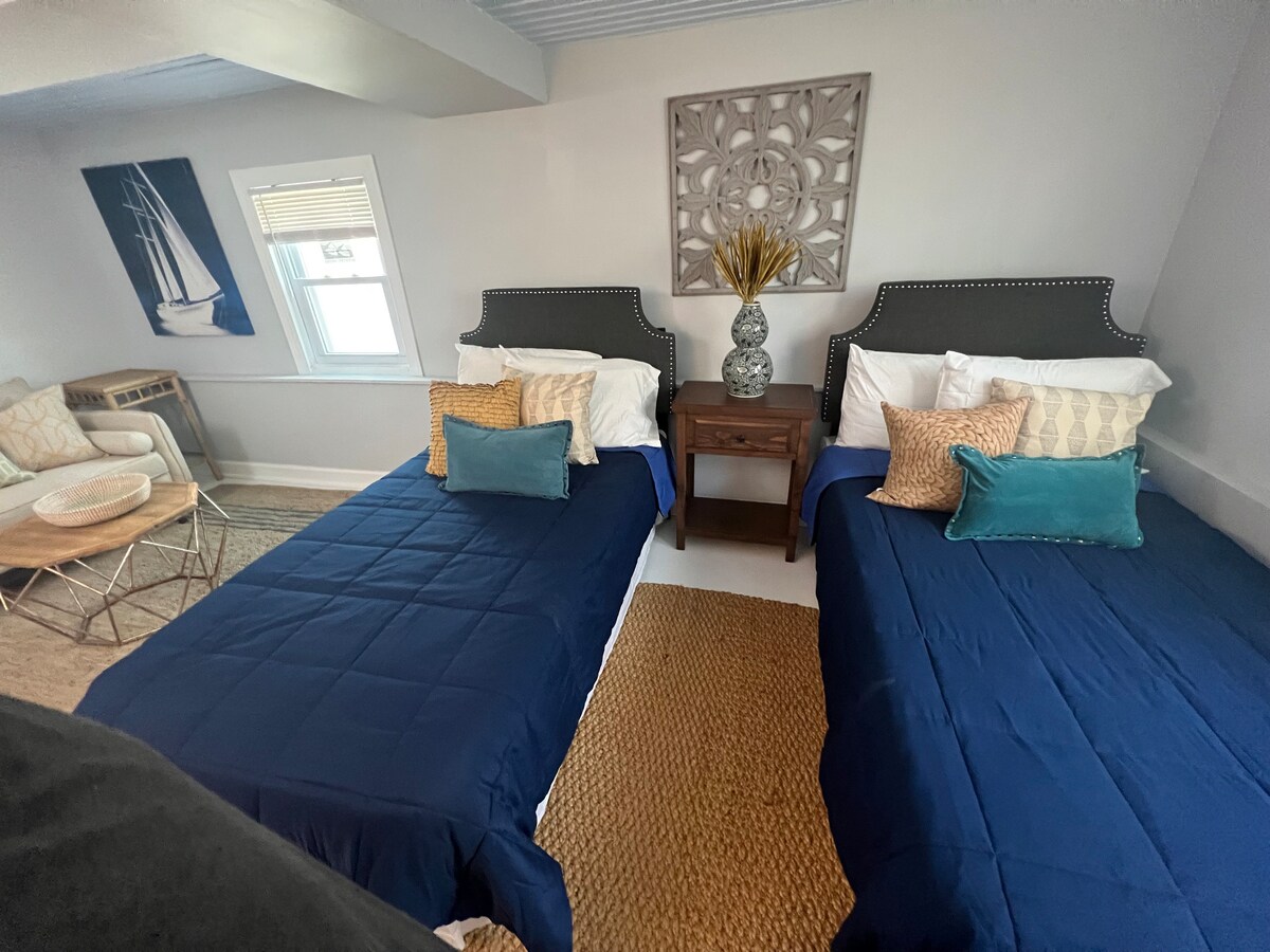 带休息区的卧室