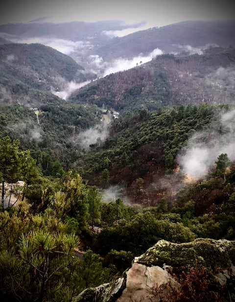 Very beautiful view cottage in the heart of the Cévennes