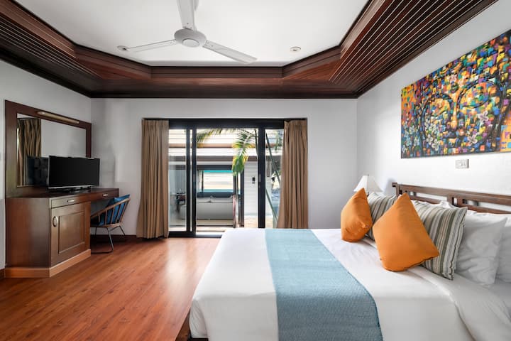 Spálňa 3 manželská
posteľ King. 