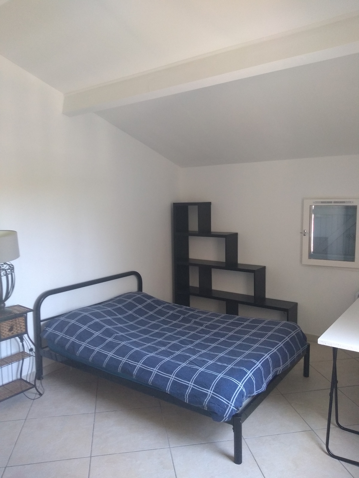 Sleeping area floor Bedroom 2 with window and storage  