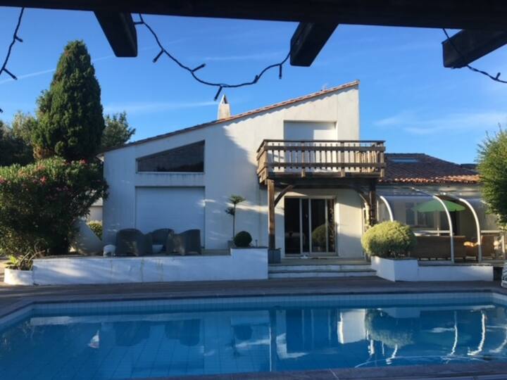 villa with pool and large grounds Villas for Rent in SainteMariede