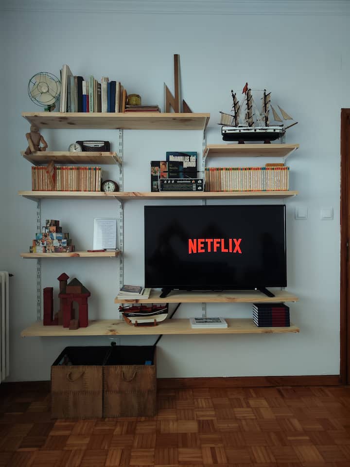 Obývačka (Netflix a HBOMAX)