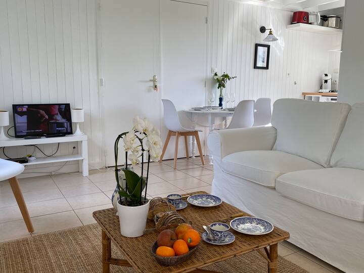 Cottage Suédois Bord De Mer Avec Vue Sur Vallée - Quiberville