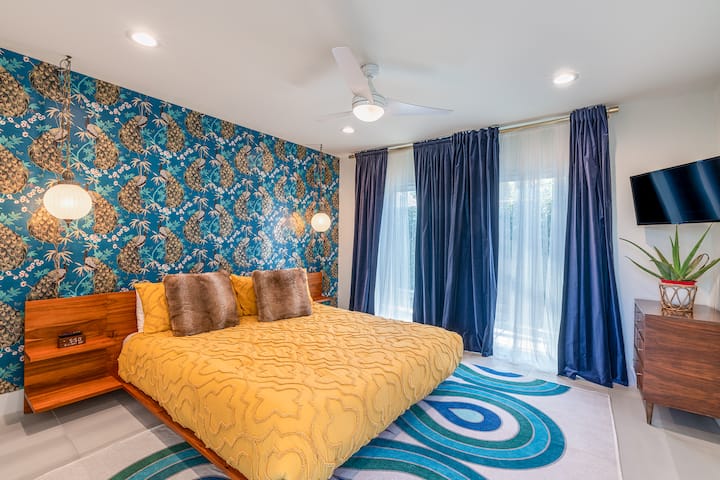Segundo dormitorio principal: cama king.