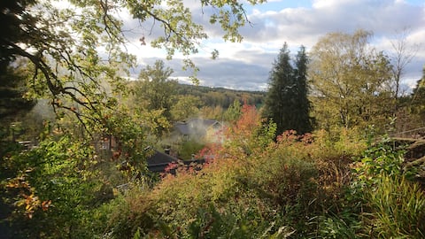 At high altitude and with a secluded location in Huddinge