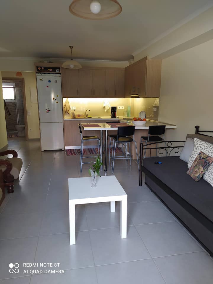 Ruhige 1-Schlafzimmer-Wohnung im Erdgeschoss mit Veranden. - Airbnb