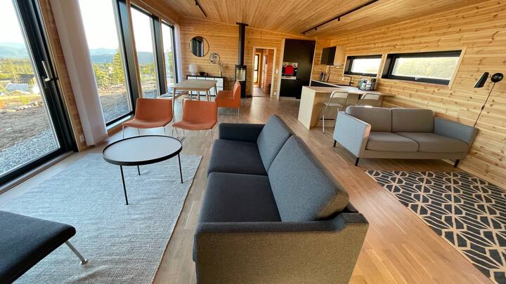 Great cabin! Ski in&out, sauna and panoramic views