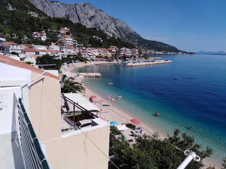 Apartment Anđela+free Wifi+sea View - Podgora