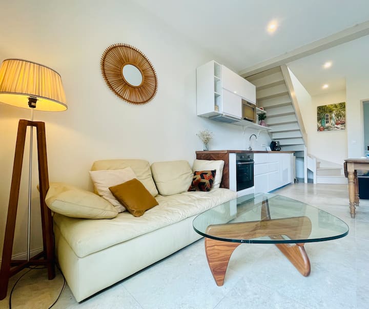 Beau Duplex De 60m2 Avec Jardin & Vue Pyrénées. - Soorts-Hossegor