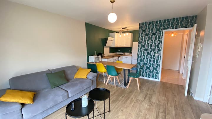 Balcon Plein Sud + Parking + Centre à Pied - Plage de Saint-Valery-sur-Somme