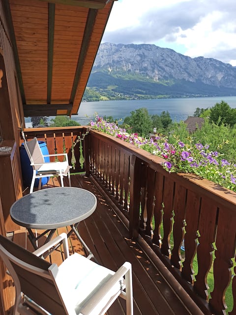 Apartment with lake view & swimming area at the farm2