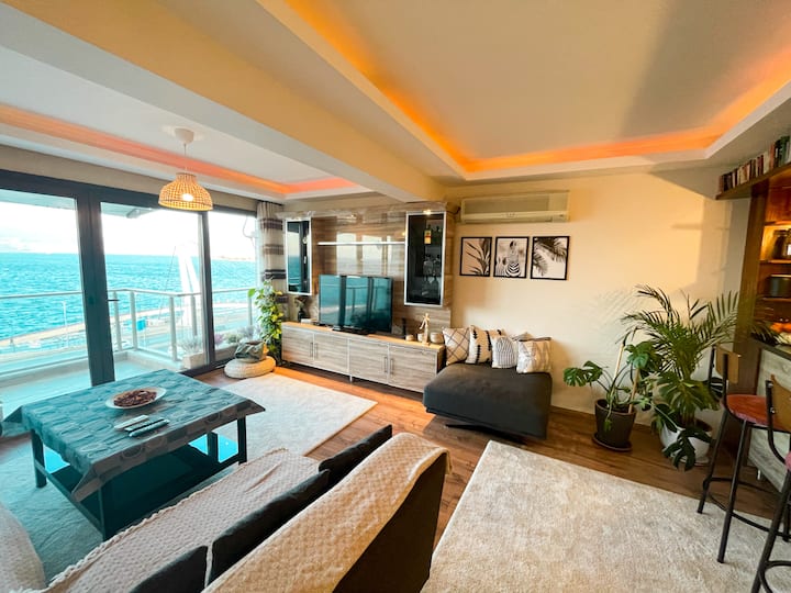 Amazing Sea View In Center With Special Parking - Izmir