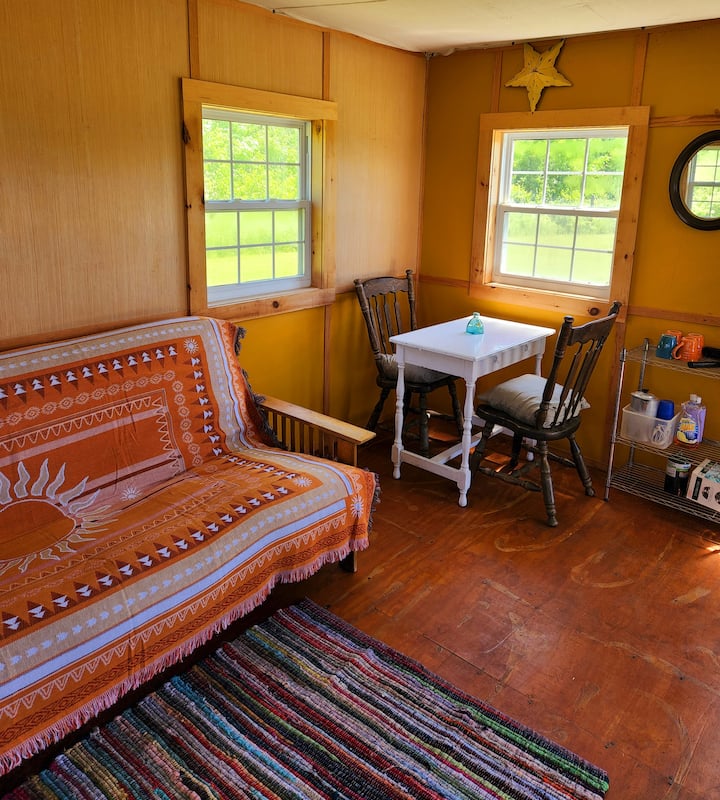 Off Grid Sunset View Sleeping Cabin - Hamilton, NY