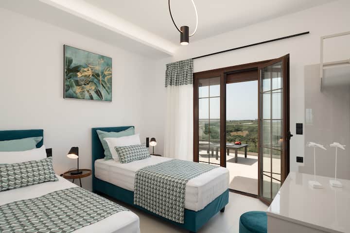 Stimizujúci dizajn spálne. 