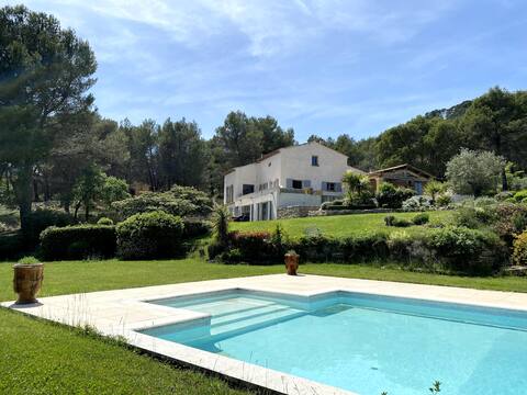 Beautiful villa with magnificent view.