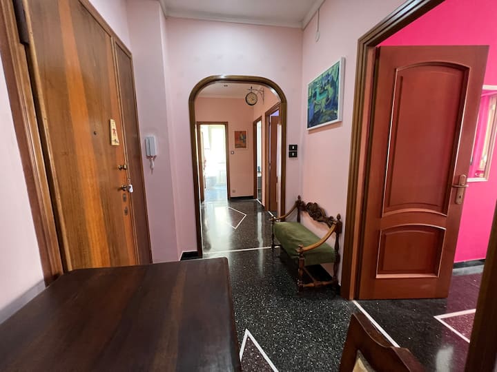 Hyrja e gjenovezëve. Dera është e blinduar