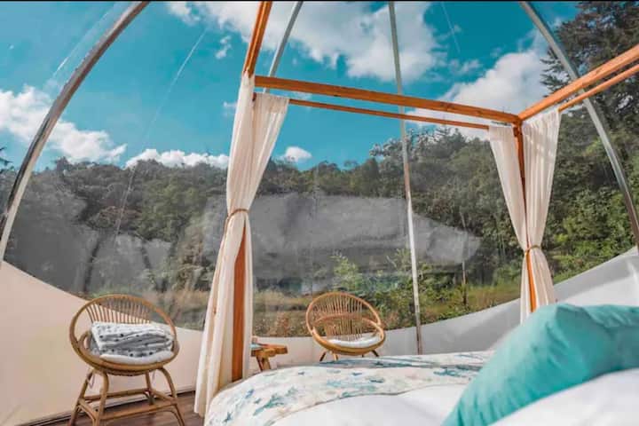 Amazing glamping experience for a romantic couples nigth