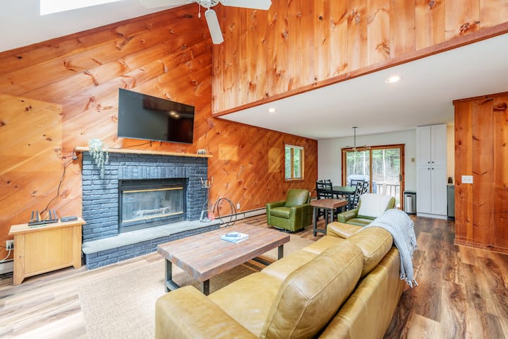 Cozy Villager Chalet | Mountain Views | Firepit - Dover, VT