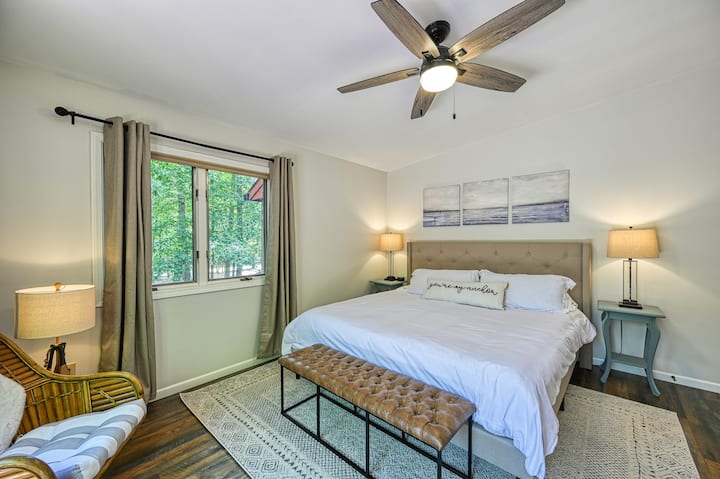 Slaapkamer #1 (kingsize bed)