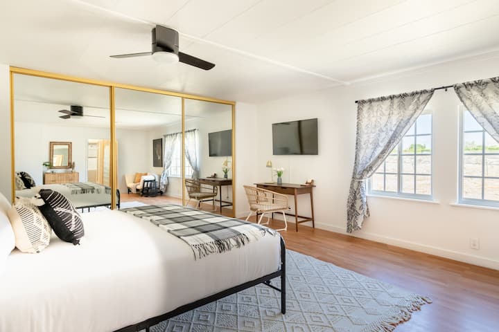 Large Bedroom with king bed