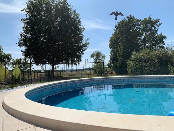 Cdh 'Lavande' Près De Guédelon Avec Piscine - Yonne