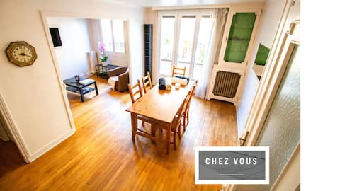 Spacious apartment - direct RER B Paris in 15min