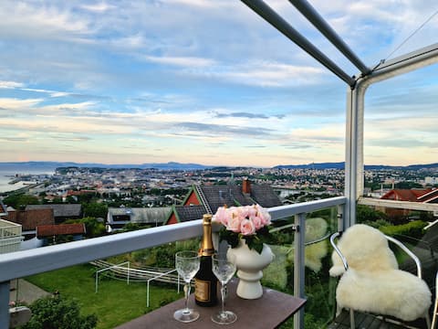 Large detached house with unique views of Trondheim