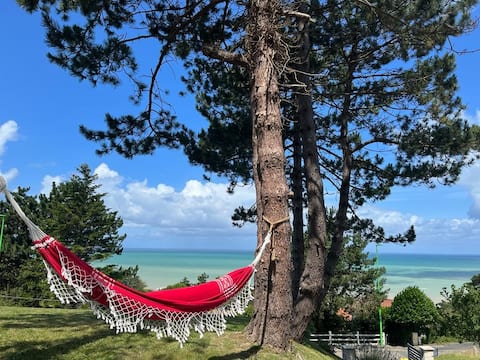 Maison Le Coteau Beach sea view, 8 pers. Petit Caux