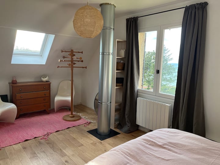 غرفة نوم مزدوجة بسرير 160 سم