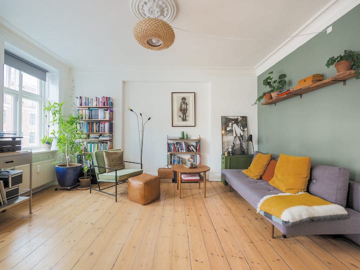 Authentic Danish apartment in trendy Vesterbro Condominiums for Rent in Copenhagen, Denmark