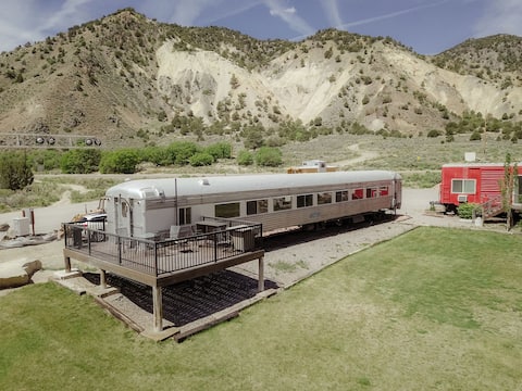 Stay in 1940's California Zephyr Passenger Train!