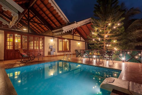 StayVista Aranyam Villa 3BR w/Pool