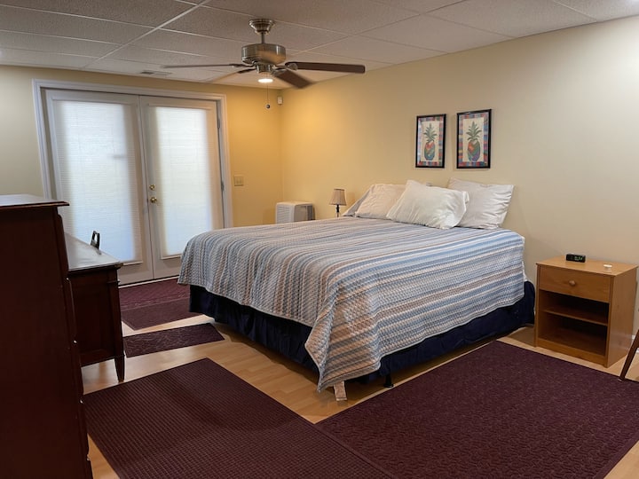 Lit king size - niveau inférieur