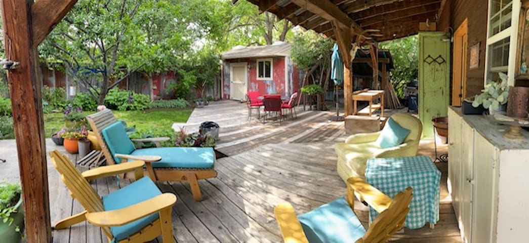Bright updated log cabin with great outdoor living gallery image 5