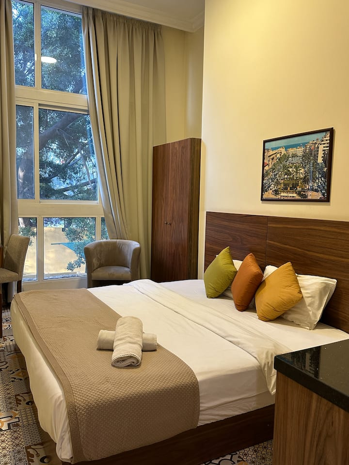 Mar Mkhayel Studios 24/7 Electricity 115 double Apartments for Rent