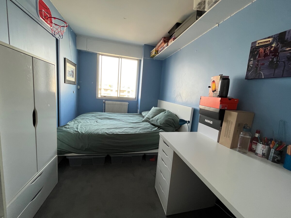 غرفة نوم بسرير مزدوج 160 سم