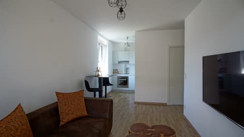 Top performing Airbnb: Lovely condominium with free parking in Sankt Peter