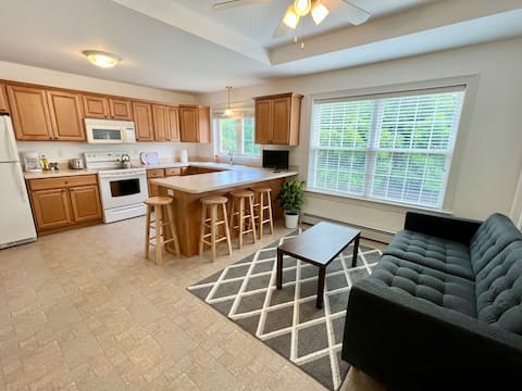 Lovely two bedroom apartment minutes from Downtown