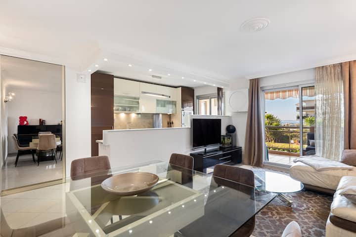 Superbe Appartement 3 Chambres Avec Piscine - Nice