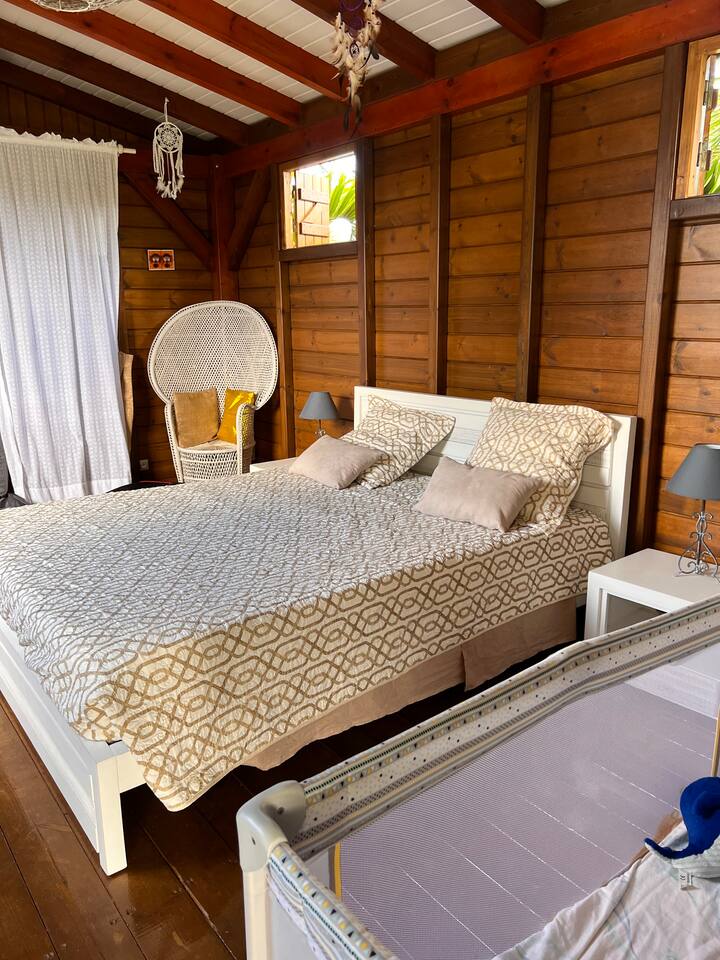 Traditional bungalow Holiday homes for Rent in Le Moule, GrandeTerre, Guadeloupe Airbnb