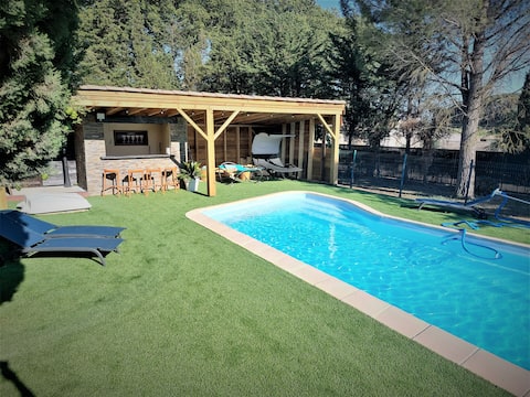 quiet villa with pool "La Parenthèse occitane"