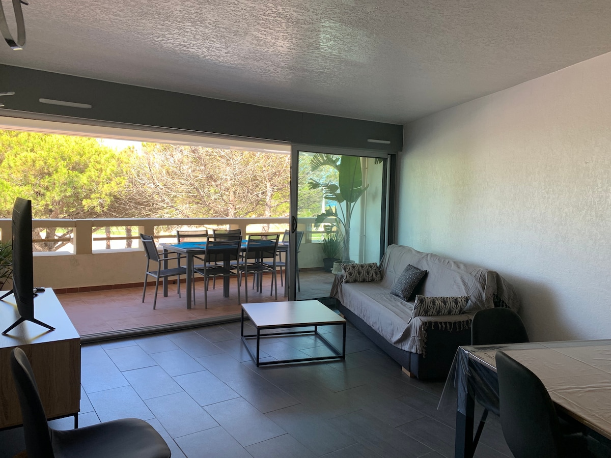 Airbnb performant: Marina with sea view à Le Grau Du Roi