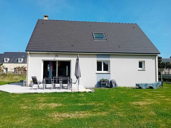 Maison Vue Mer Jardin 10mn Plage - Omaha Beach - Vierville-sur-Mer