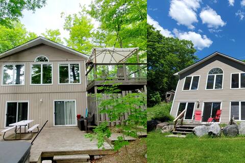 Patterson Lake Retreat -Two Cottages! W 1 Hot Tub!