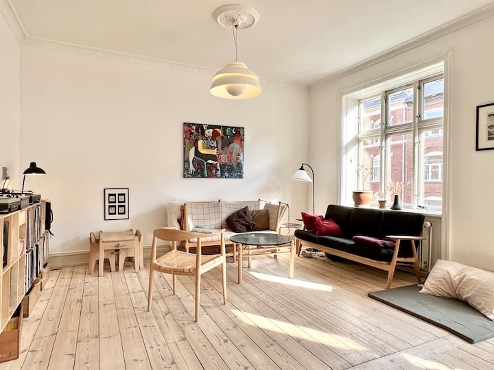 Spacious Apartment In Central Nørrebro - Copenhagen